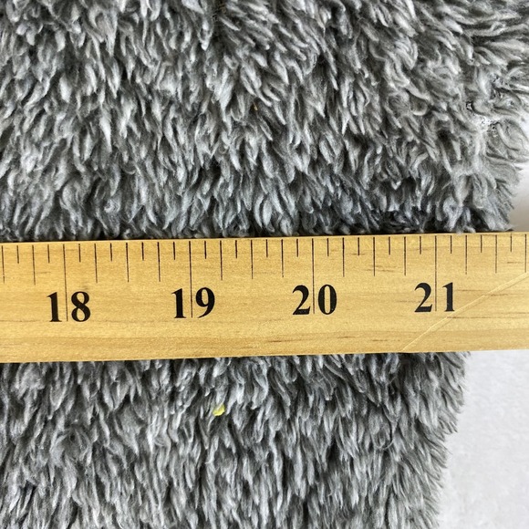 Koolaburra by‎ UGG Sweater Women Sz M Grey Cozy Heathered Shaggy Plush - Picture 9 of 11